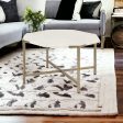 33  White And Gold Genuine Marble And Metal Octagon Coffee Table Discount