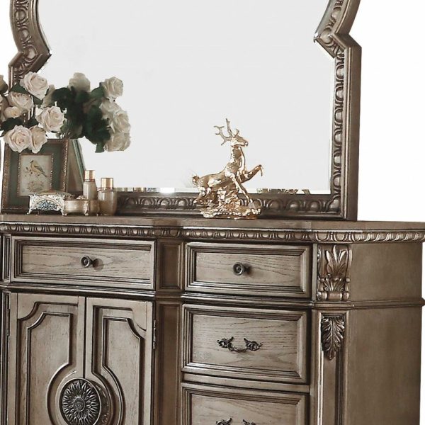 18  Brown Solid Wood Combo Dresser For Discount