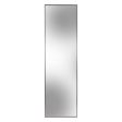 Sleek Brushed Brass Rectangular Full Length Standing Mirror Sale