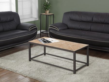 42  Brown Metal Coffee Table For Discount