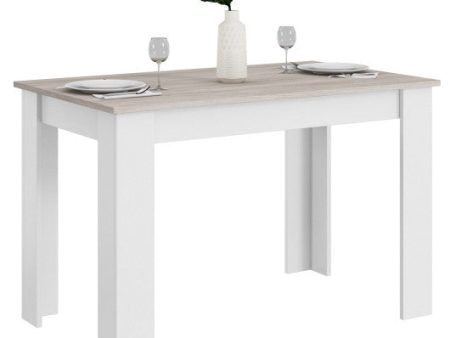 47 Inches Dining Table for Kitchen and Dining Room-Light Gray Fashion