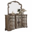 18  Brown Solid Wood Combo Dresser For Discount