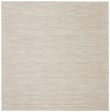 9  X 9  Ivory And Beige Square Non Skid Indoor Outdoor Area Rug Hot on Sale