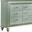 18  Champagne Solid Wood Double Dresser Online Sale