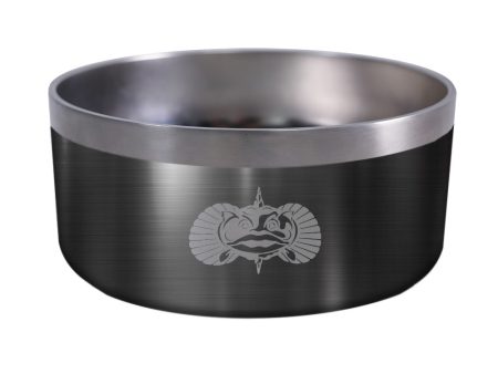 Toadfish Non-Tipping Dog Bowl - Graphite [1081] on Sale