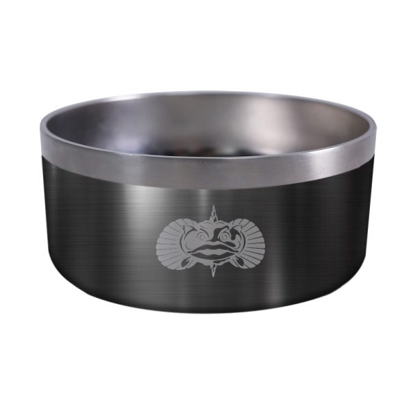 Toadfish Non-Tipping Dog Bowl - Graphite [1081] on Sale