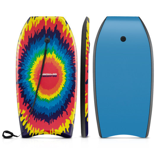 33 37 41 Inches Lightweight Body Board Boogie Board with EPS Core XPE Deck HDPE Bottom Multicolor3-M Online