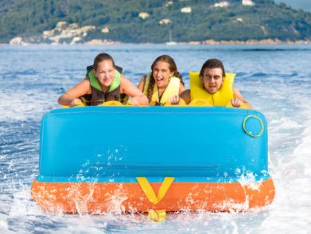 Towable Tube for Boating 3 Riders Water Sport Towables Sofa Pull Tube with Nylon Cover For Cheap