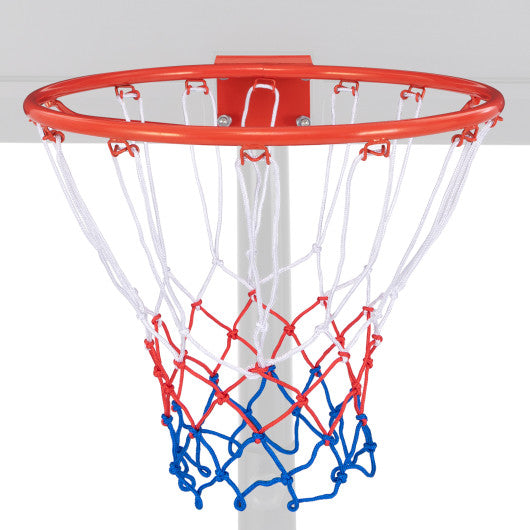 18 Inch Basketball Rim Goal Replacement with All Weather Net and Mounting Hardware-Orange Sale