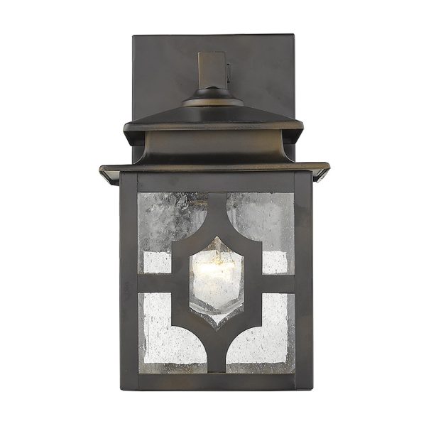 Antique Bronze Outdoor Lantern Wall Light For Discount