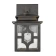 Antique Bronze Outdoor Lantern Wall Light For Discount