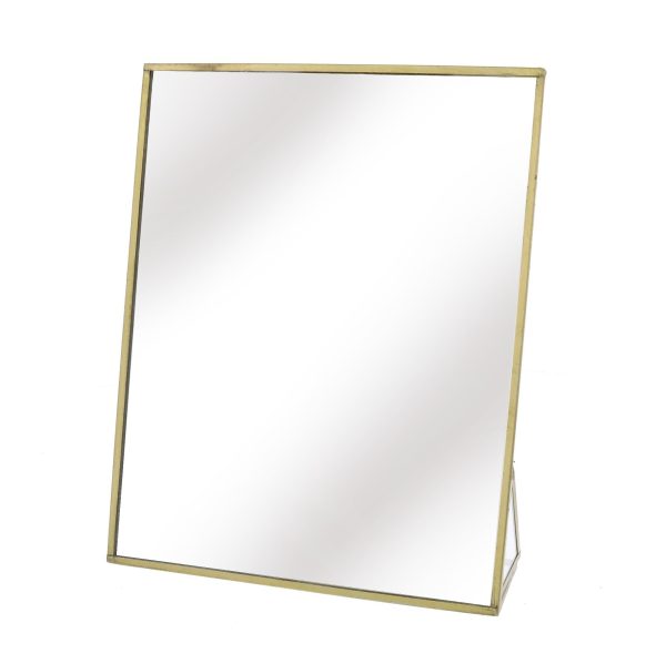 10  Gold Framed Makeup Shaving Tabletop Mirror For Cheap