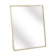 10  Gold Framed Makeup Shaving Tabletop Mirror For Cheap