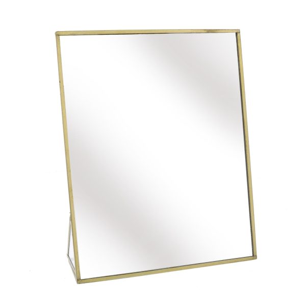 10  Gold Framed Makeup Shaving Tabletop Mirror For Cheap