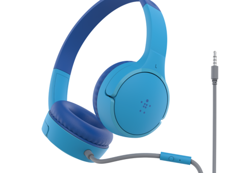 BELKIN SOUNDFORM MINI WIRED ON-EAR HEADPHONES FOR KIDS For Sale